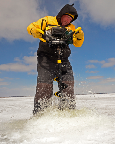 Ice Fishing Auger Wars Drilling For Answers
