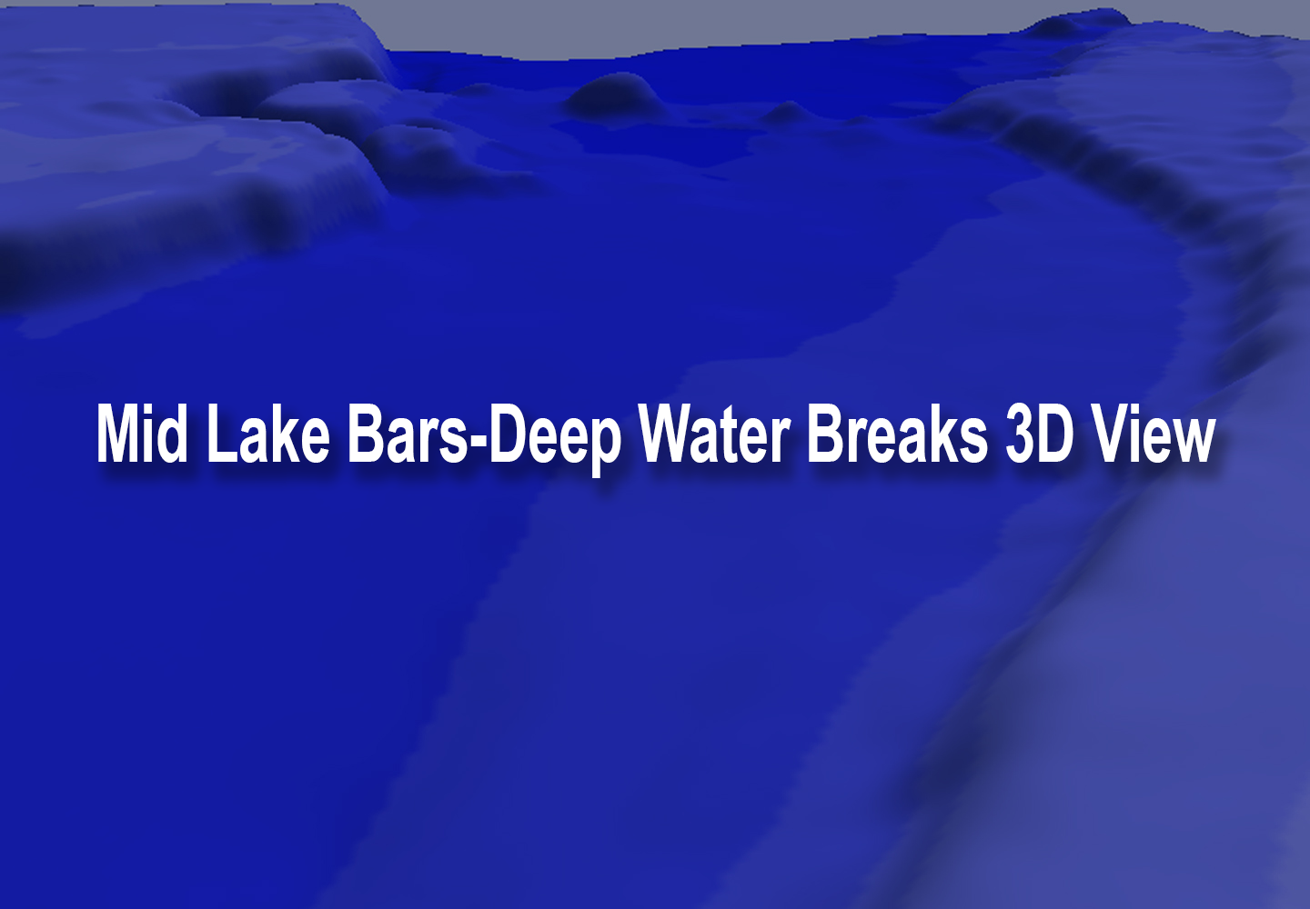 3D image of Lake Winnie's Bena Bar