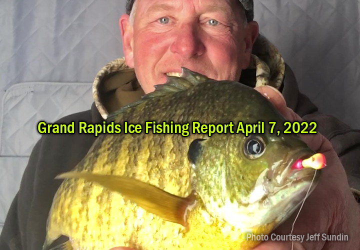 image links to ice fishing report from the grand rapids mn area