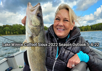 image links to bowen lodge fishing update for lake winnie