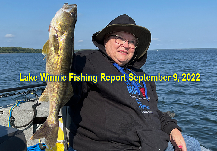 image limks to Lake Winnie fishing report by Bowen Lodge