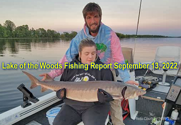 image links to lake of the woods and rainy river fishing reports