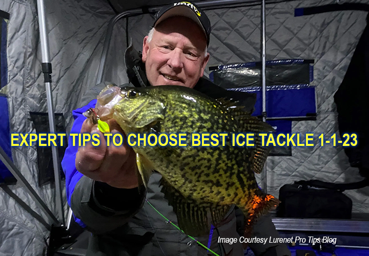 image links to article abbout selecting ice fishing rods reels and fishing line