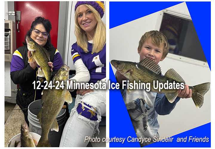 image links to ice fishing update by Jeff Sundion 