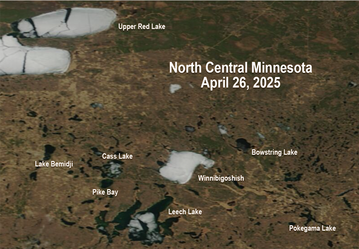 image links to fishing report from north central Minnesota 