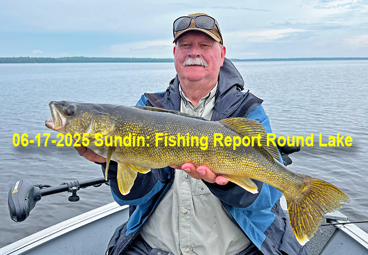 image links to fishing report from Squaw Lake Minnesota by Jeff Sundin 