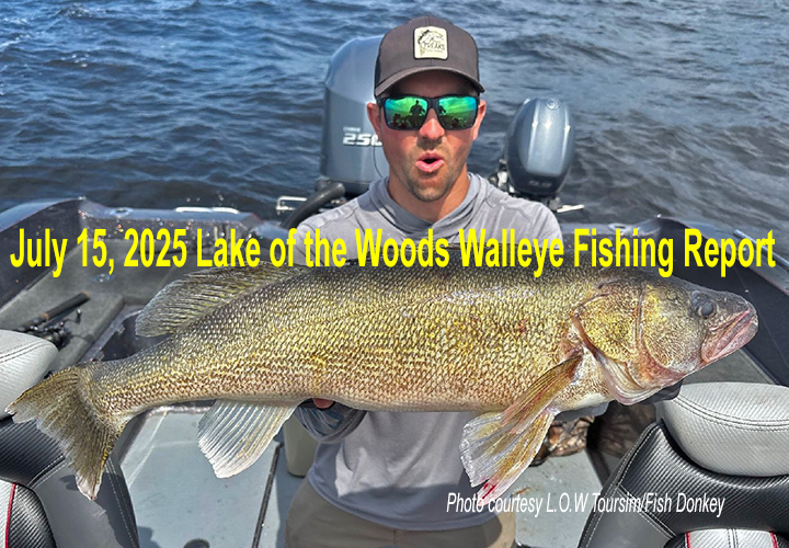 image links to walleye fishing report from the MTT Tournament Trail on Lake of the Woods