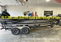 Vern Valiant's 2020 Lund 2075 Pro Guide image of Vern Valiant's 2020 Lund 2075 Pro Guide for sale
