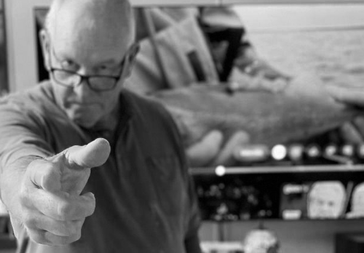 Finger Pointing  image of angler pointing finger at the camera