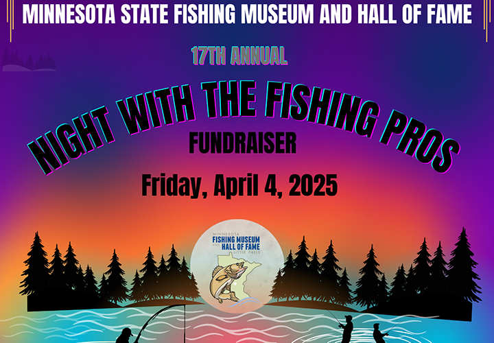 image links to article about MN Fishing Museum and Hall of Fame Night with the Pros