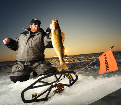 Tip-Up Fishing on Ice for Northern Pike and Walleye