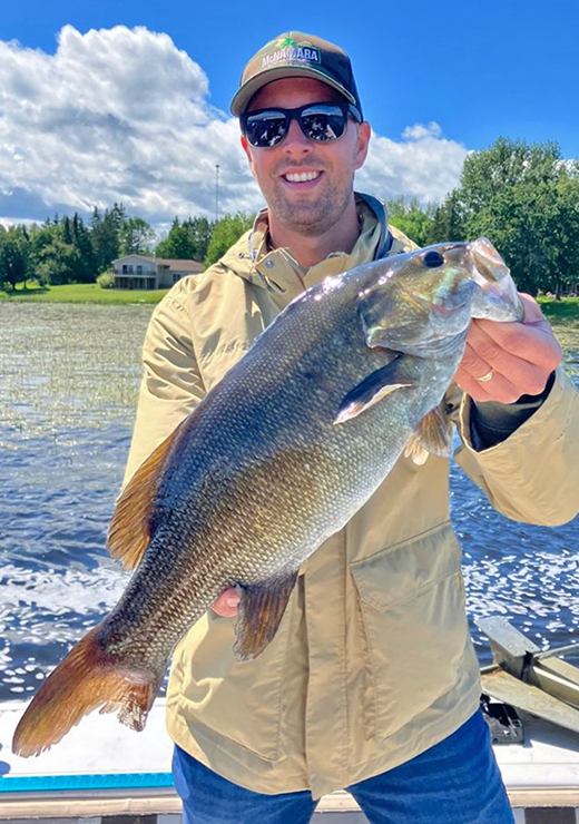 Slip Bobber Fishing For River Smallmouth Bass/ Michigan Fishing