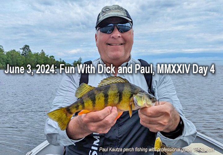 image links to perch fishing report by Jeff Sundin 