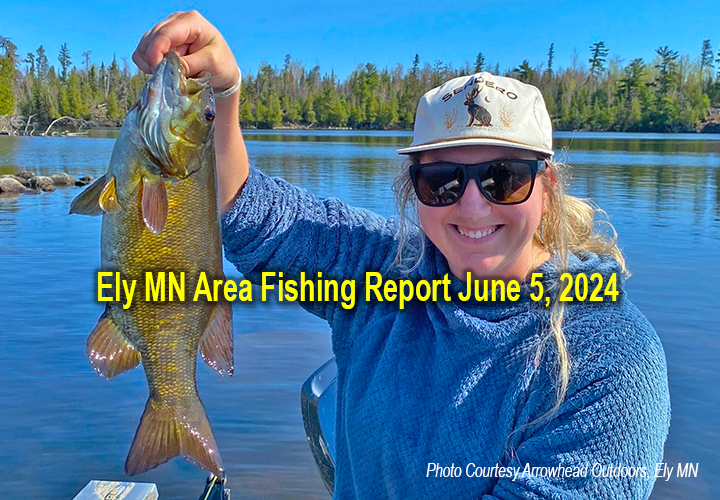image links to fishing report from Ely MN 