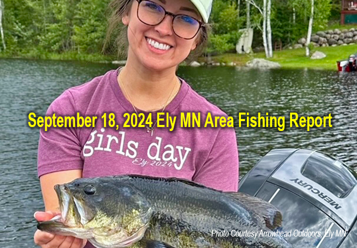 image links to Ely MN Area fising report from Arrowhead Outdoors