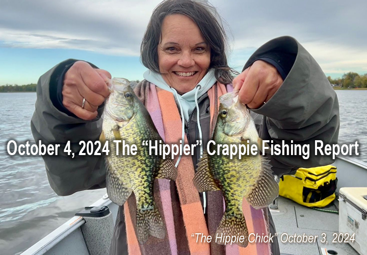 image links to crappie fishing report from the Grand Rapids region