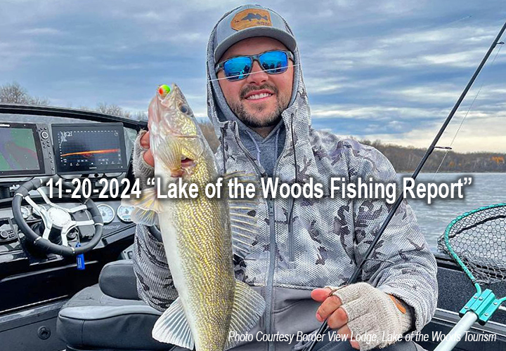 image links to fishing reports from the Rainy River and Lake of the Woods