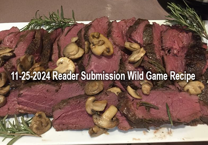 image links to wild gane recipe submitted by Bob Noonan