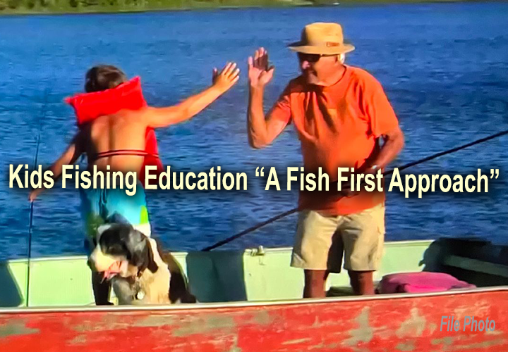 image links to fishing article a the Fish First approach to youth angling