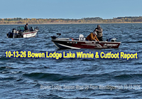image links to fishing report from Lake Winnie and Cutfoot Sioux